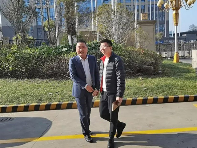 新春伊始，龙湾区空港管委会领导率队莅临集团走访慰问