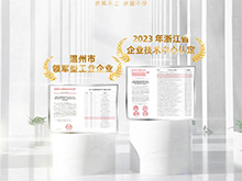 载誉前行｜BBIN宝盈集团股份荣获“2023年浙江省企业技术中心”认定，连续三年蝉联“温州市领军型工业企业”殊荣